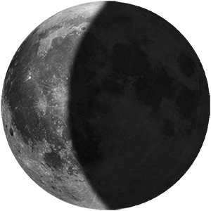 2. viertel Mond